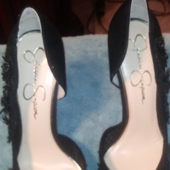 Jessica Simpson Black Heels - Used - Must Go!!! - Picture 4 of 4